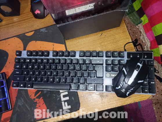 RGB gaming keyboard mouse